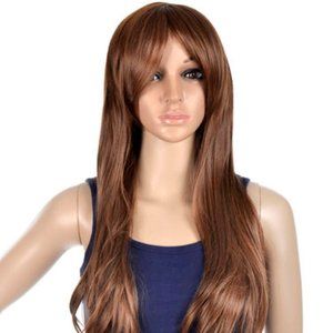 Women Wigs Long Curly Full Wavy Cosplay Party Wigs